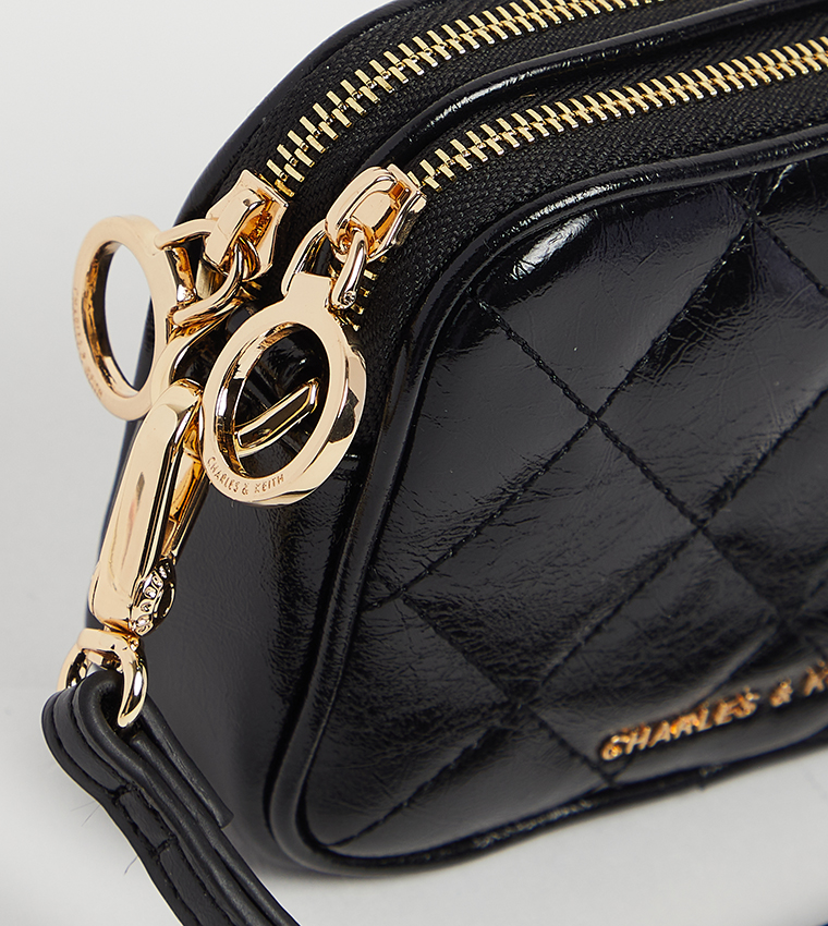 APFRA Quilted Wristlet Pouch