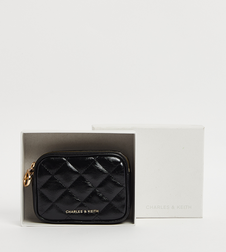 APFRA Quilted Wristlet Pouch