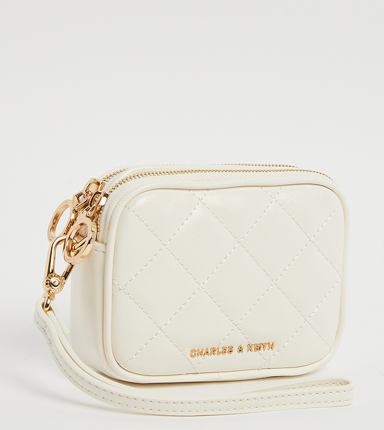 APFRA Quilted Wristlet Pouch
