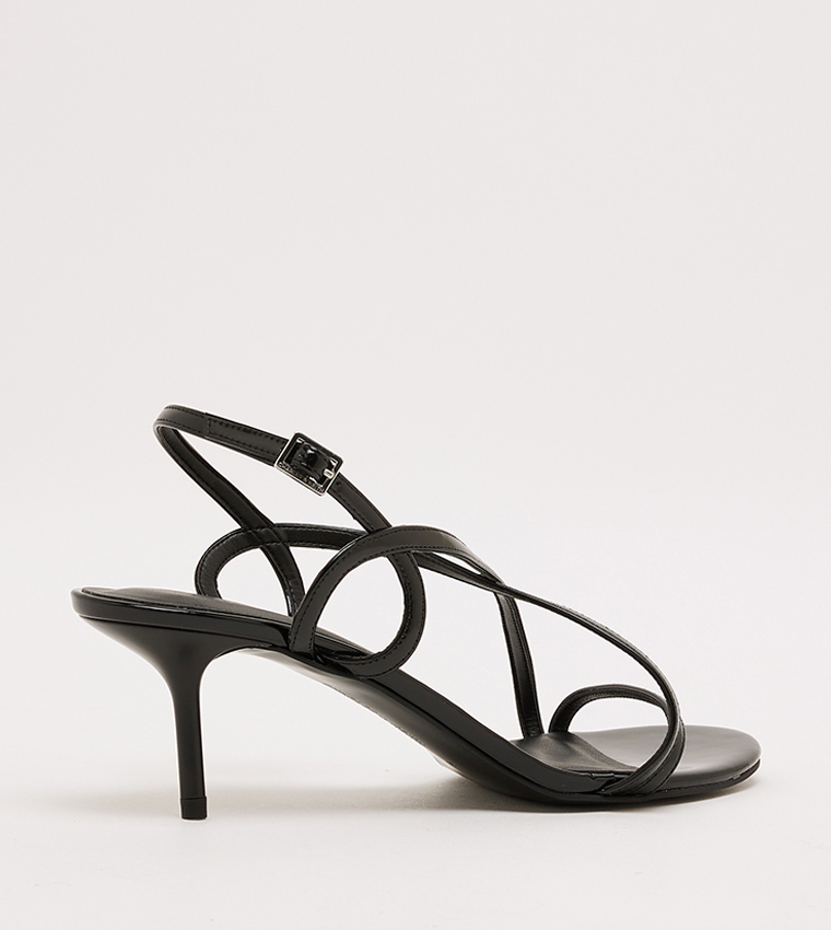 Strappy Stiletto Heel Sandals