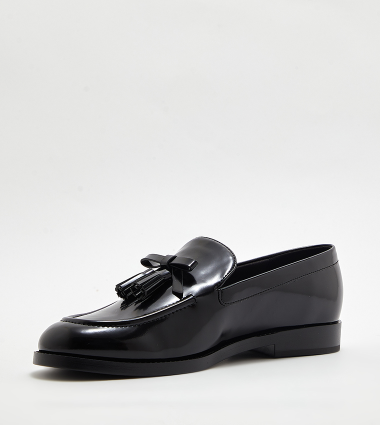 Bow Tassel Loafers