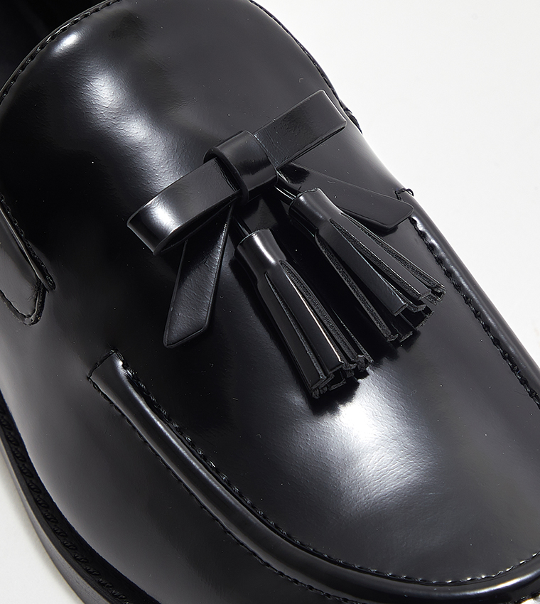 Bow Tassel Loafers