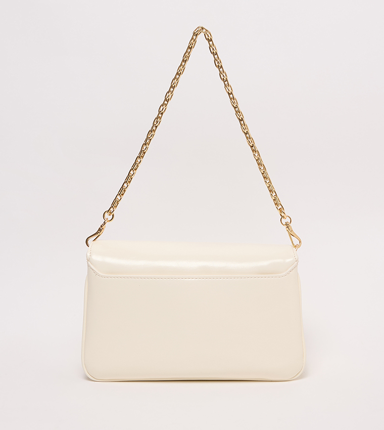 CAIA Flap Closure Shoulder Bag
