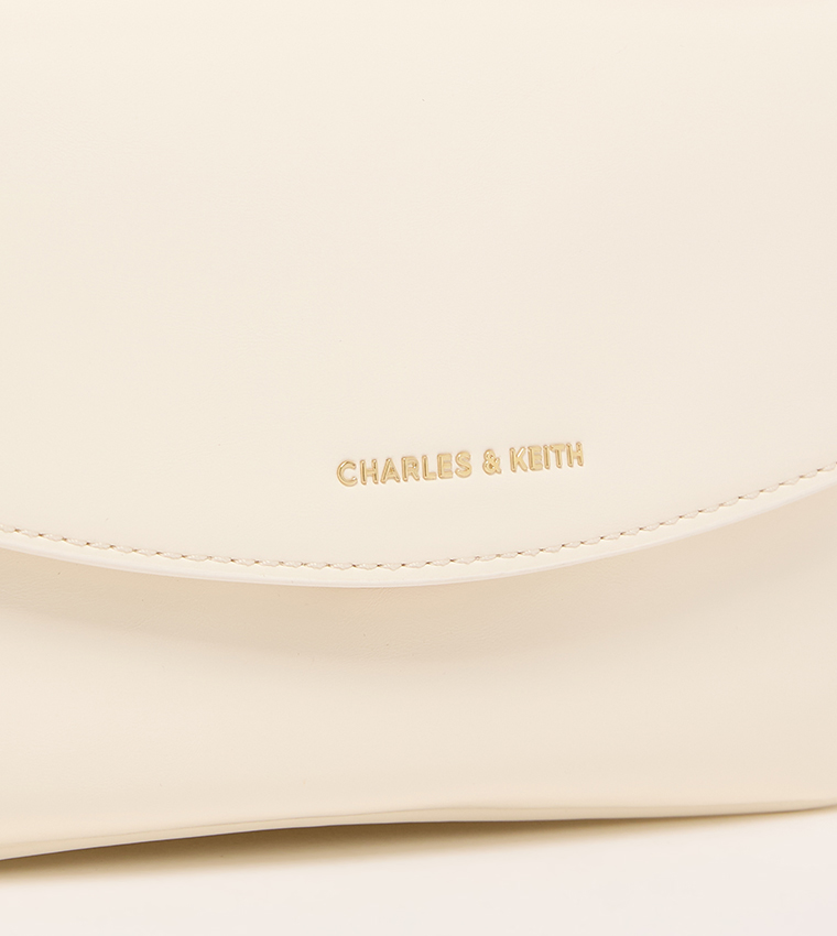 CAIA Flap Closure Shoulder Bag