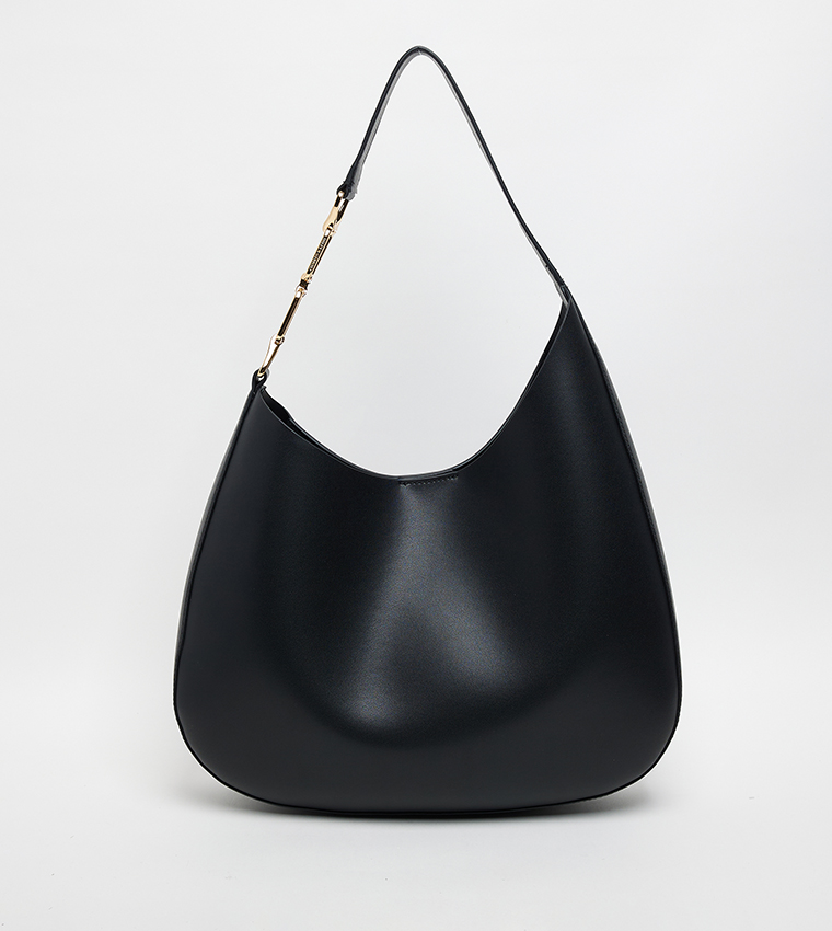 AGATHA Textured Shoulder Bag