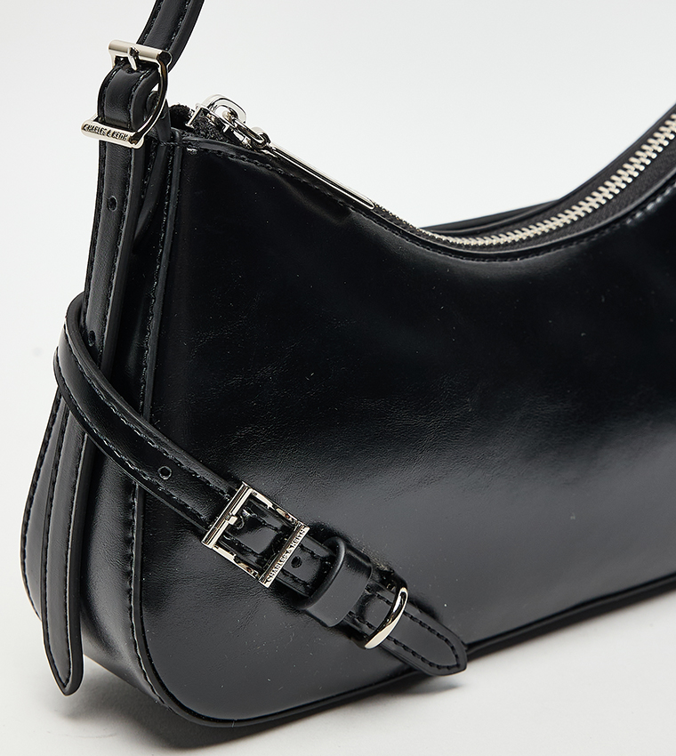 SLOANE Textured Shoulder Bag
