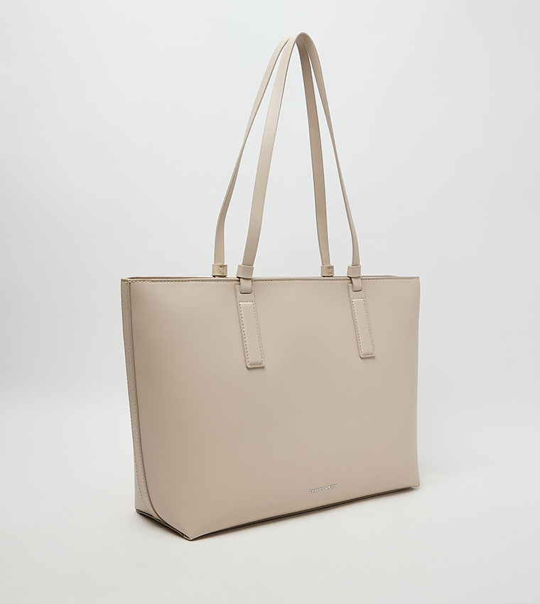 NOELLE Textured Tote Bag