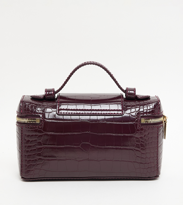 ARWEN Textured Top Handle Bag