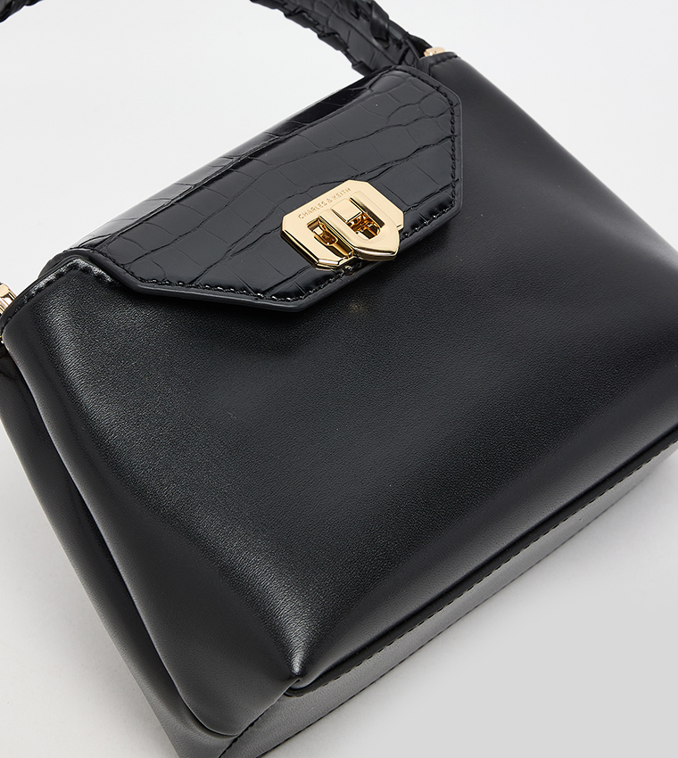 ARWEN Cros Textured Top Handle Bag