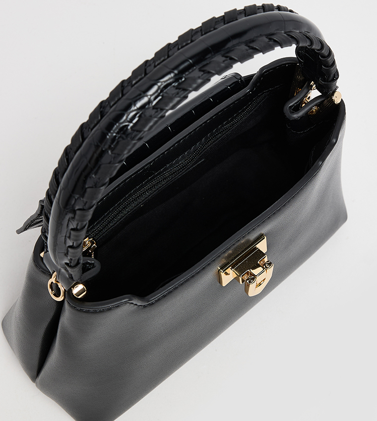 ARWEN Cros Textured Top Handle Bag