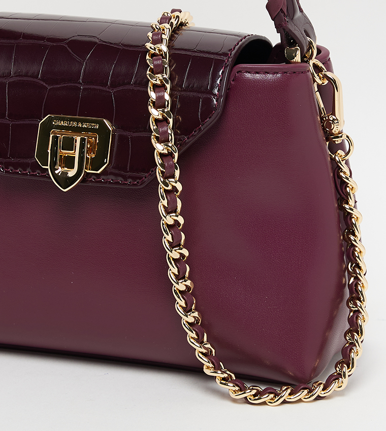 ARWEN Textured Top Handle Bag