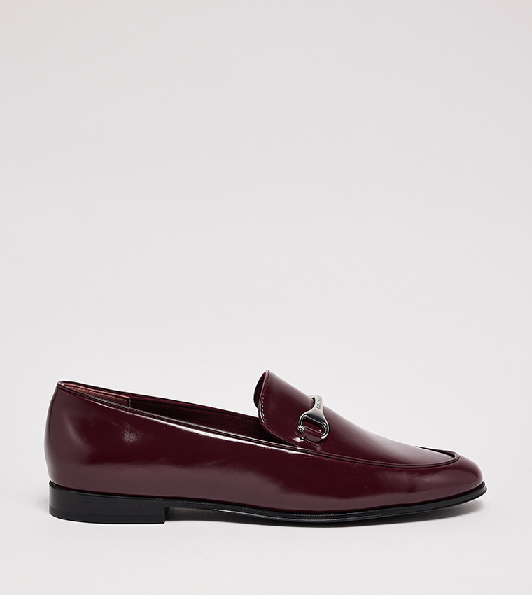 Leslie Horsebit Leather Loafers