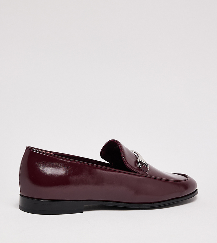 Leslie Horsebit Leather Loafers