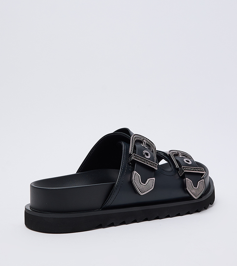 Kirke Buckled Double Strap Comfort Sandals