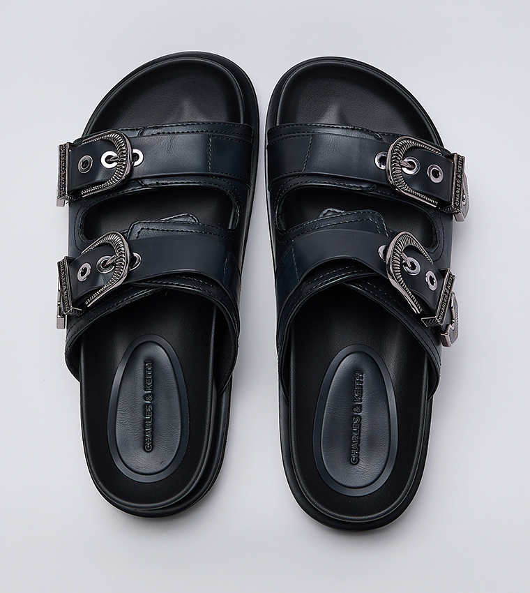 Kirke Buckled Double Strap Comfort Sandals