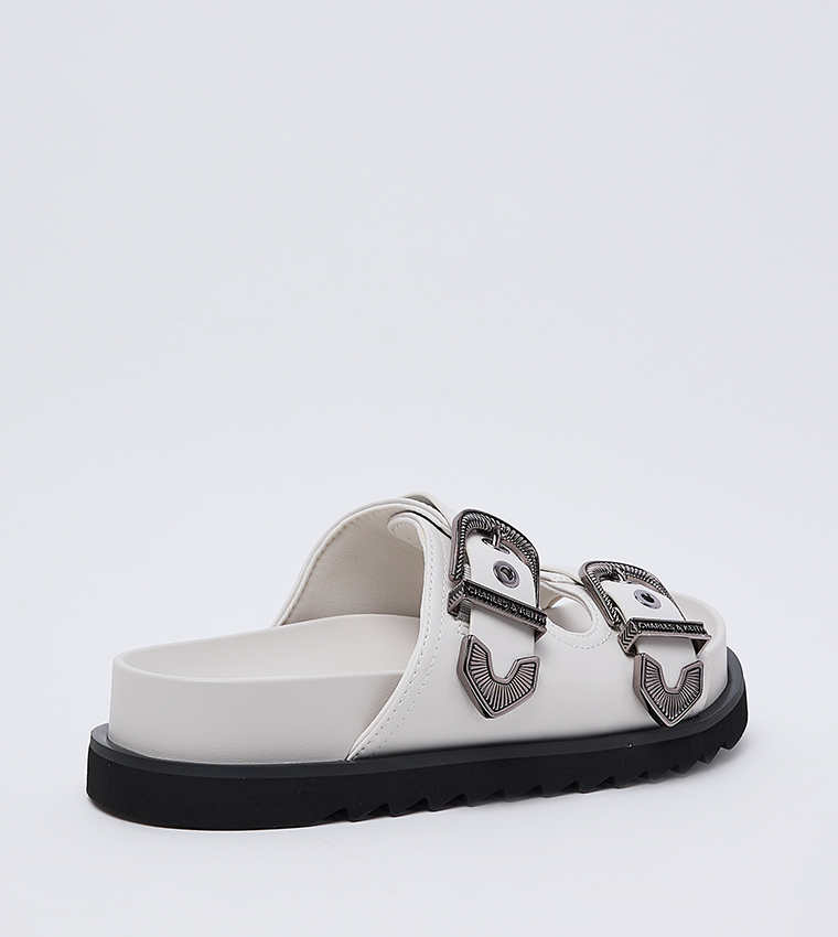 Kirke Buckled Double Strap Comfort Sandals