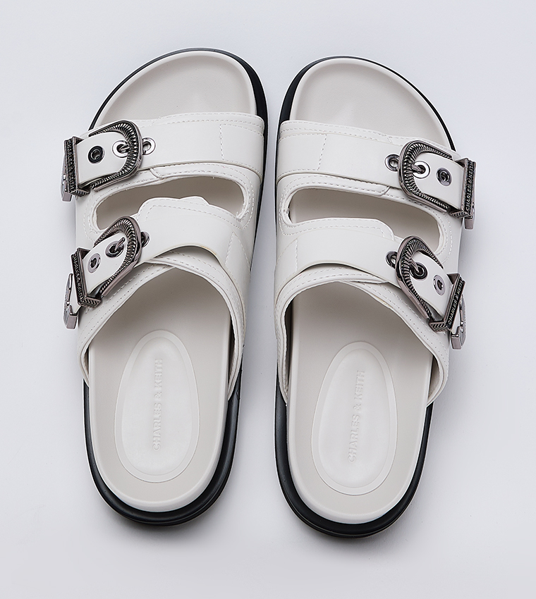 Kirke Buckled Double Strap Comfort Sandals