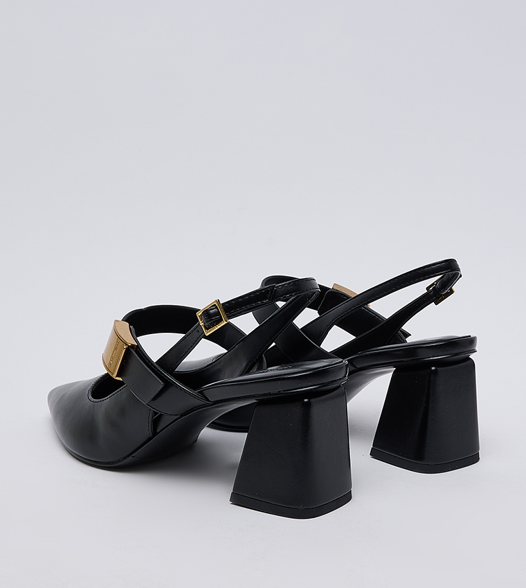 Yvette Mary Jane Slingback Pumps