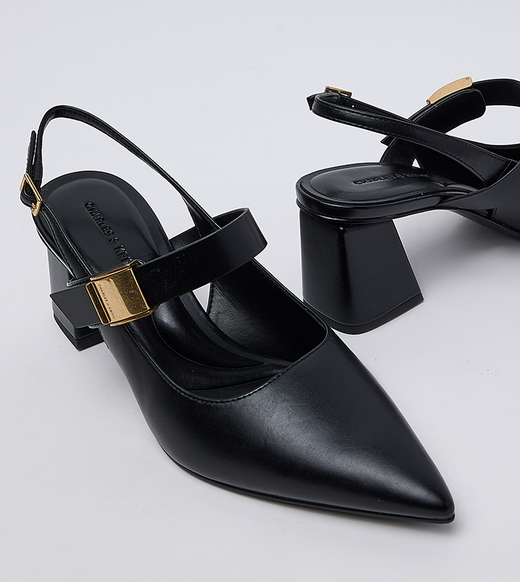 Yvette Mary Jane Slingback Pumps