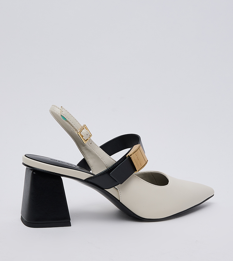 Yvette Mary Jane Slingback Pumps