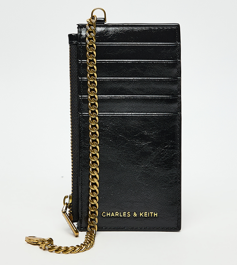 MINI DONNA Textured Shoulder Bag with Cardholder