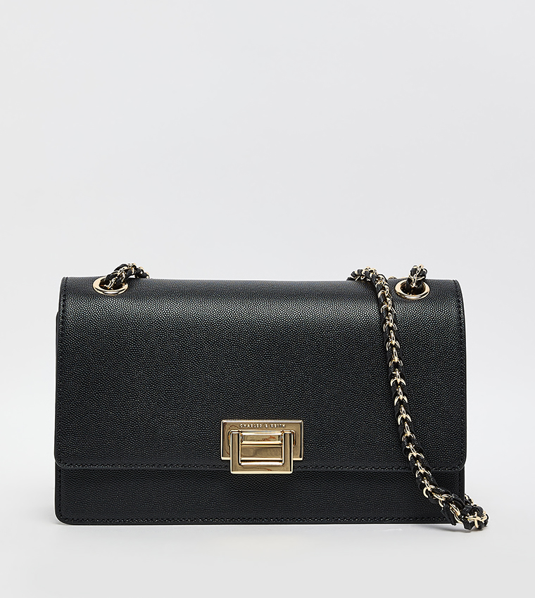 EVERLINE Push Lock Convertible Crossbody Bag