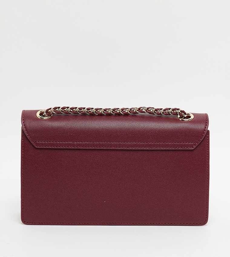 EVERLINE Textured Flap Shoulder Bag