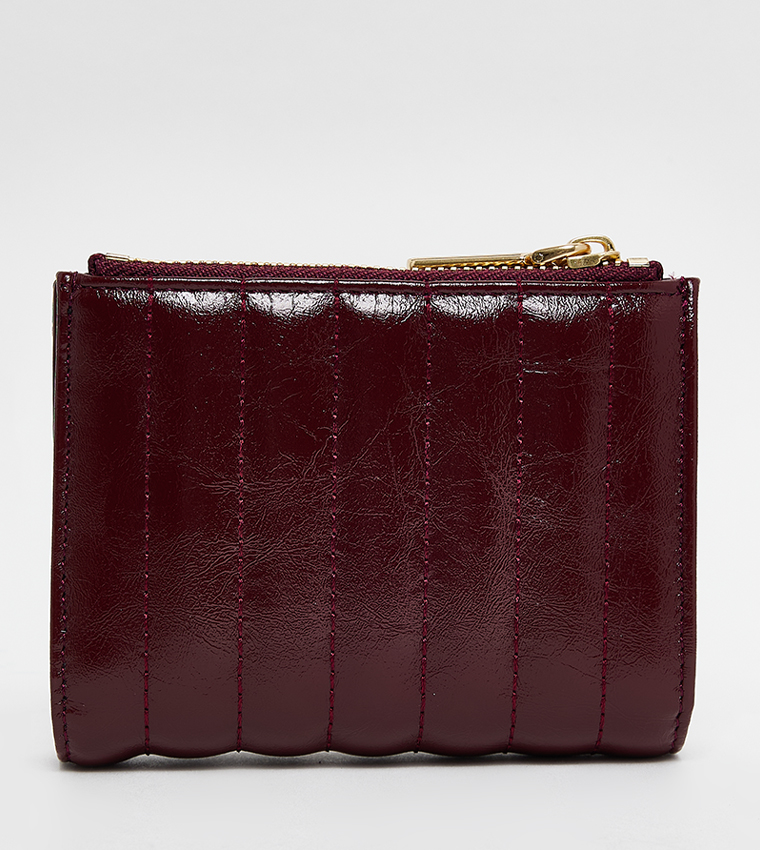 DONNA Quilted Mini Bi-Fold Wallet
