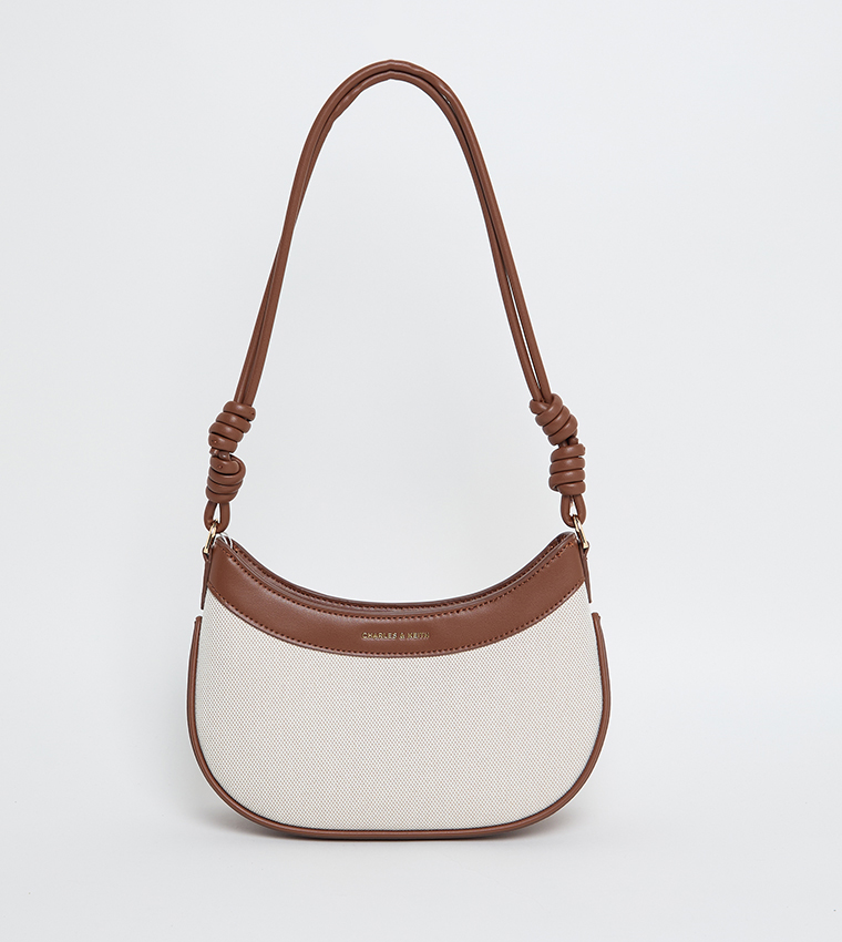 SABINE Canvas Knotted Shoulder Bag