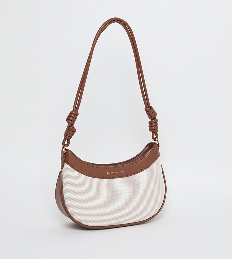 SABINE Canvas Knotted Shoulder Bag