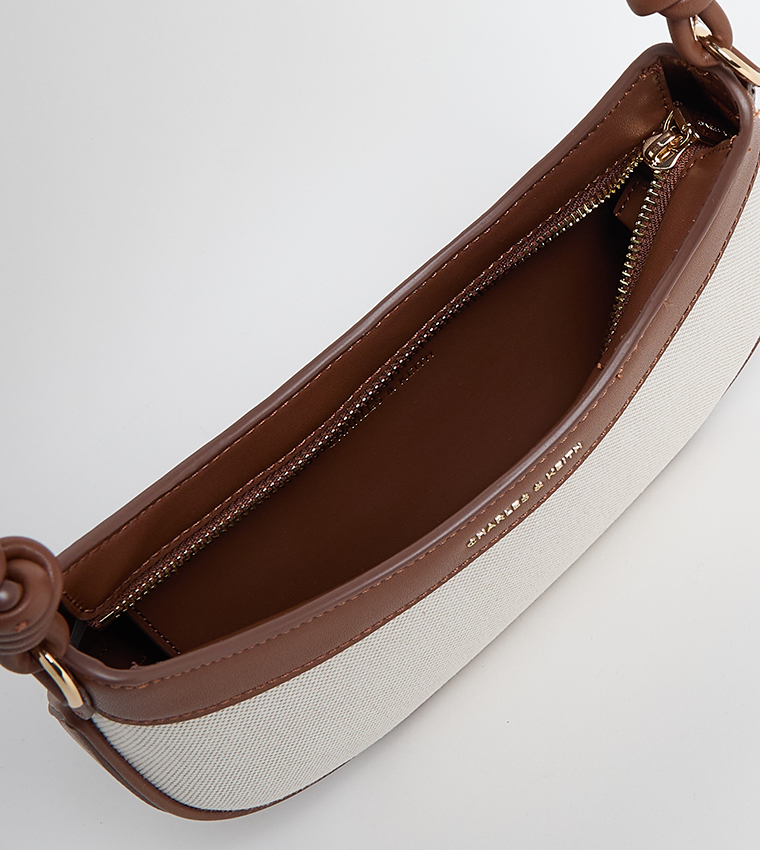 SABINE Canvas Knotted Shoulder Bag
