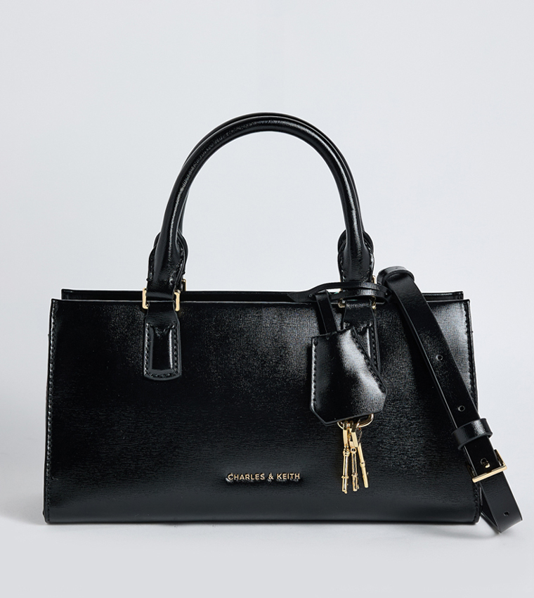 KERRY Textured Satchel Bag
