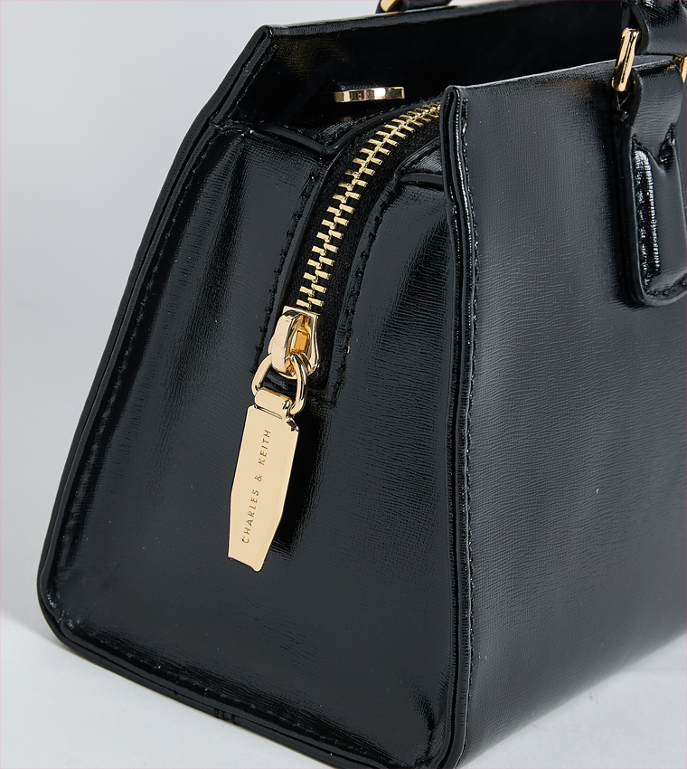 KERRY Textured Satchel Bag