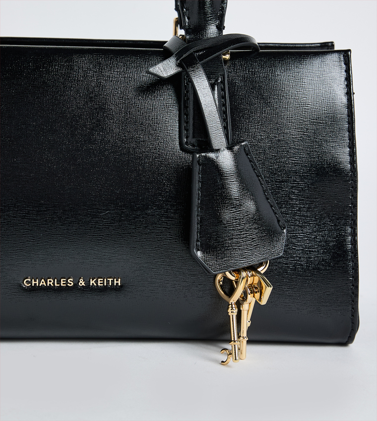 KERRY Textured Satchel Bag