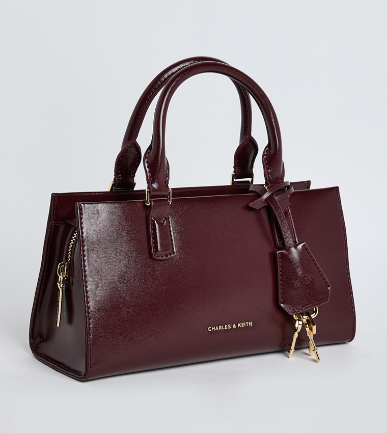 KERRY Textured Satchel Bag