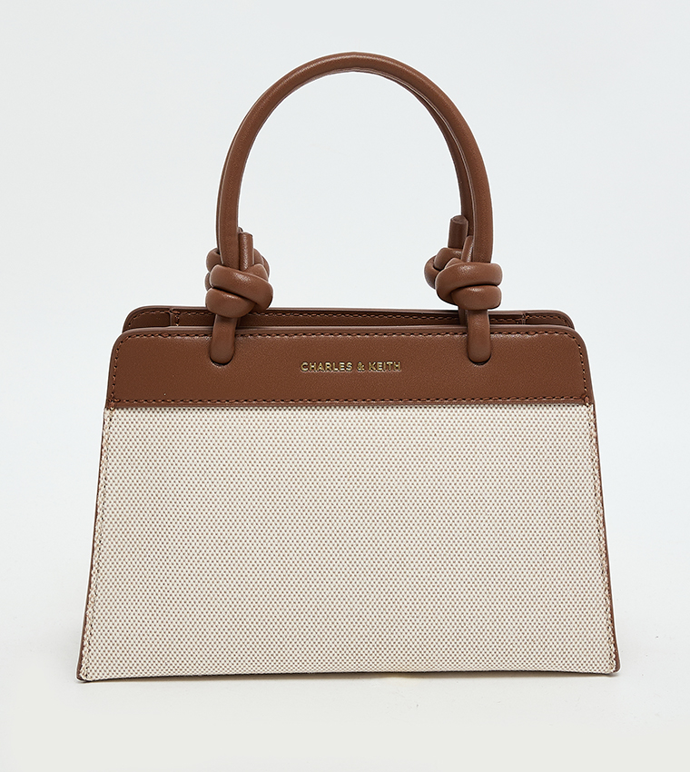 SABINE Canvas Knotted Handheld Bag