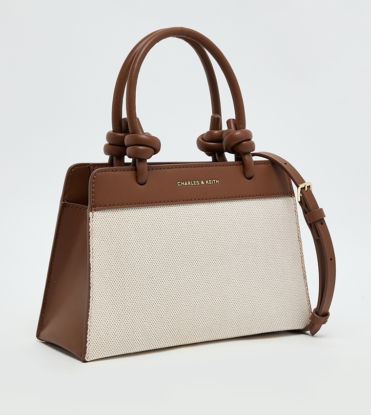 SABINE Canvas Knotted Handheld Bag