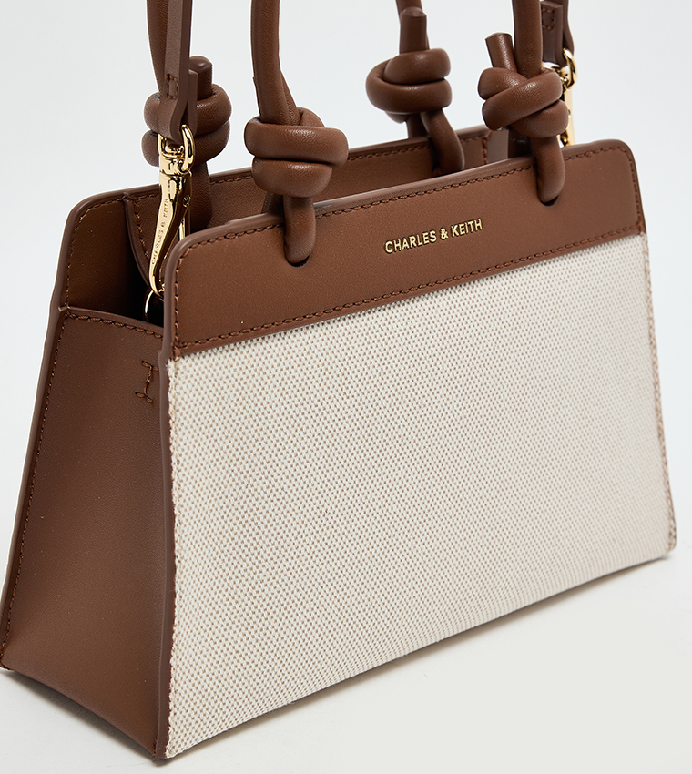 SABINE Canvas Knotted Handheld Bag