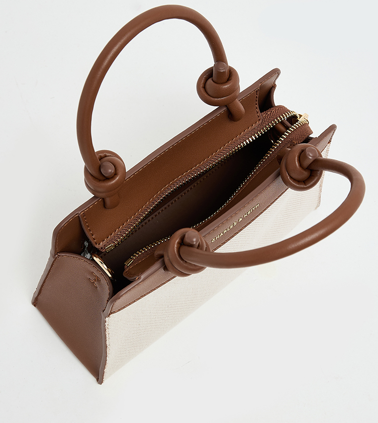 SABINE Canvas Knotted Handheld Bag