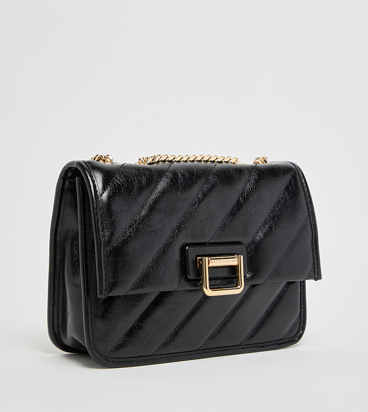 NEVA Quilted Convertible Shoulder Bag