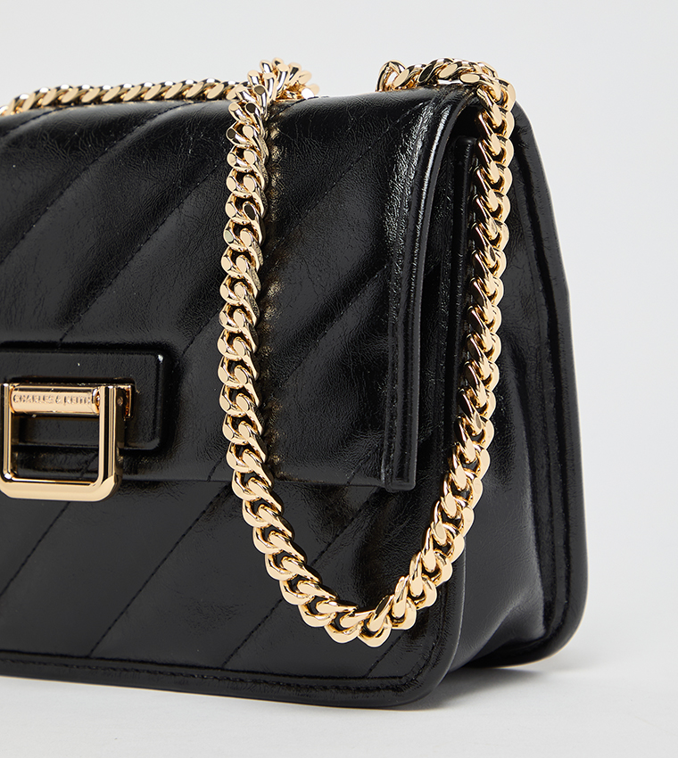 NEVA Quilted Convertible Shoulder Bag