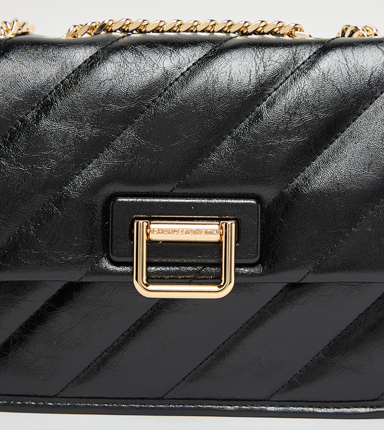 NEVA Quilted Convertible Shoulder Bag