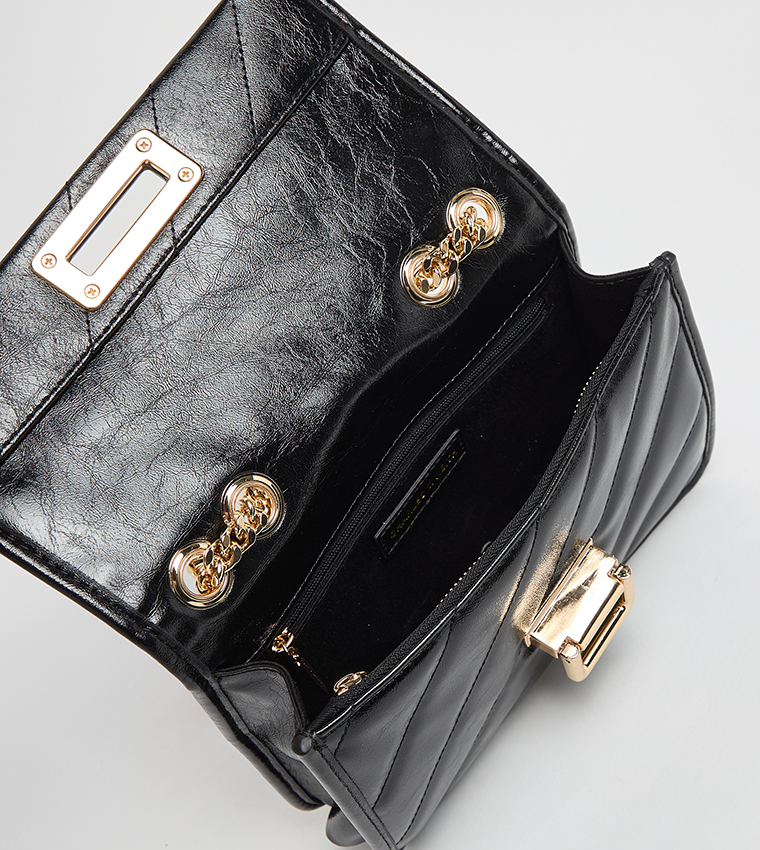 NEVA Quilted Convertible Shoulder Bag