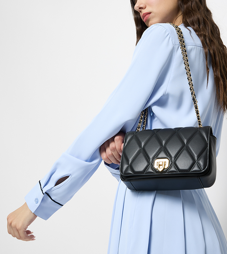 ARWEN Quilted Convertible Shoulder Bag