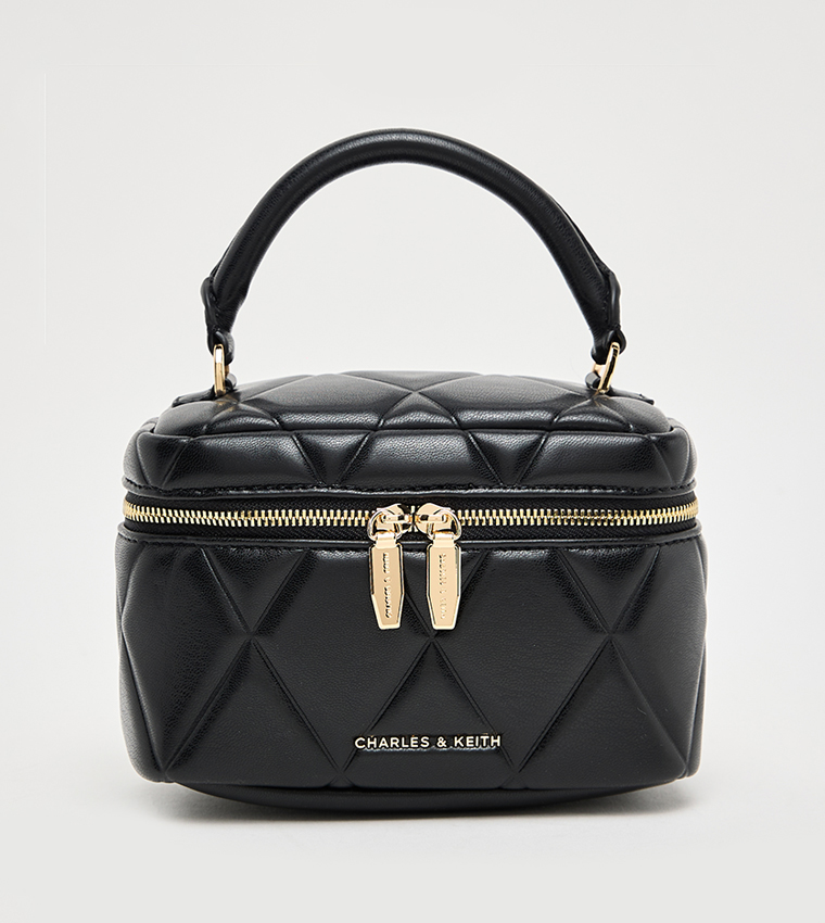 ARWEN Quilted Top Handle Crossbody Bag