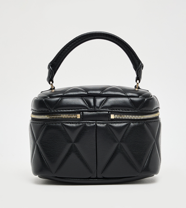 ARWEN Quilted Top Handle Crossbody Bag
