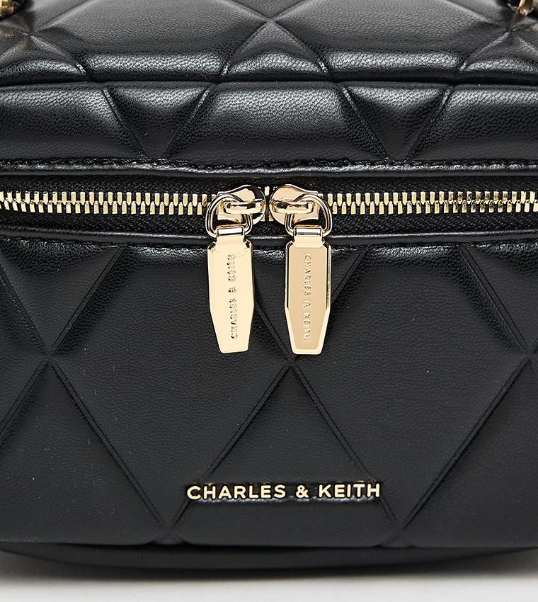 ARWEN Quilted Top Handle Crossbody Bag