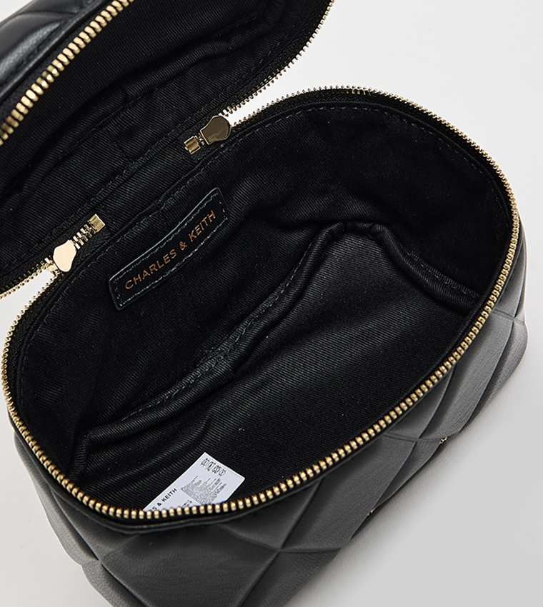 ARWEN Quilted Top Handle Crossbody Bag