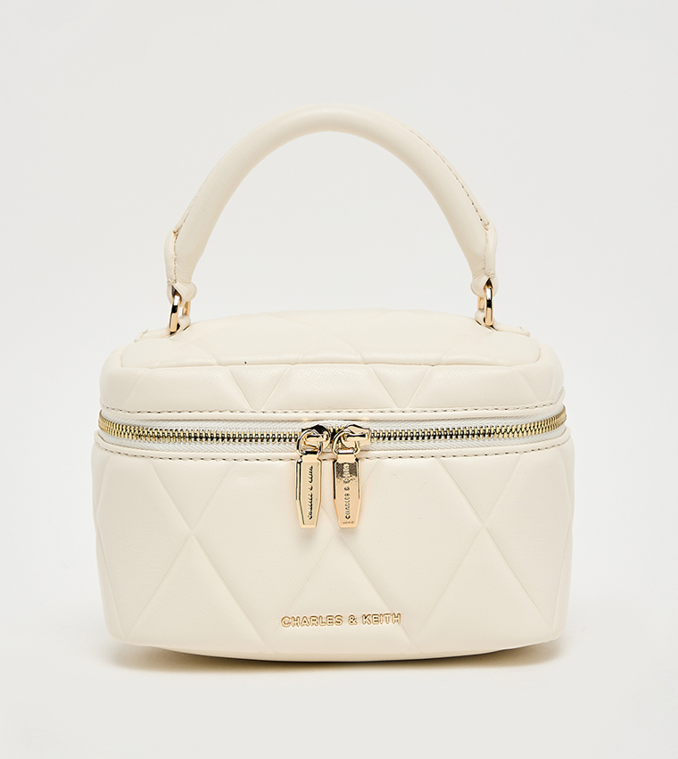 ARWEN Quilted Top Handle Crossbody Bag