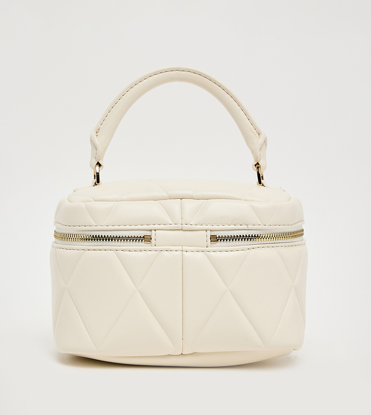 ARWEN Quilted Top Handle Crossbody Bag